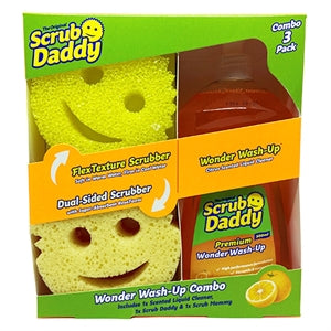 NOUVEAU Scrub Daddy, Miracle Wash Up Combo